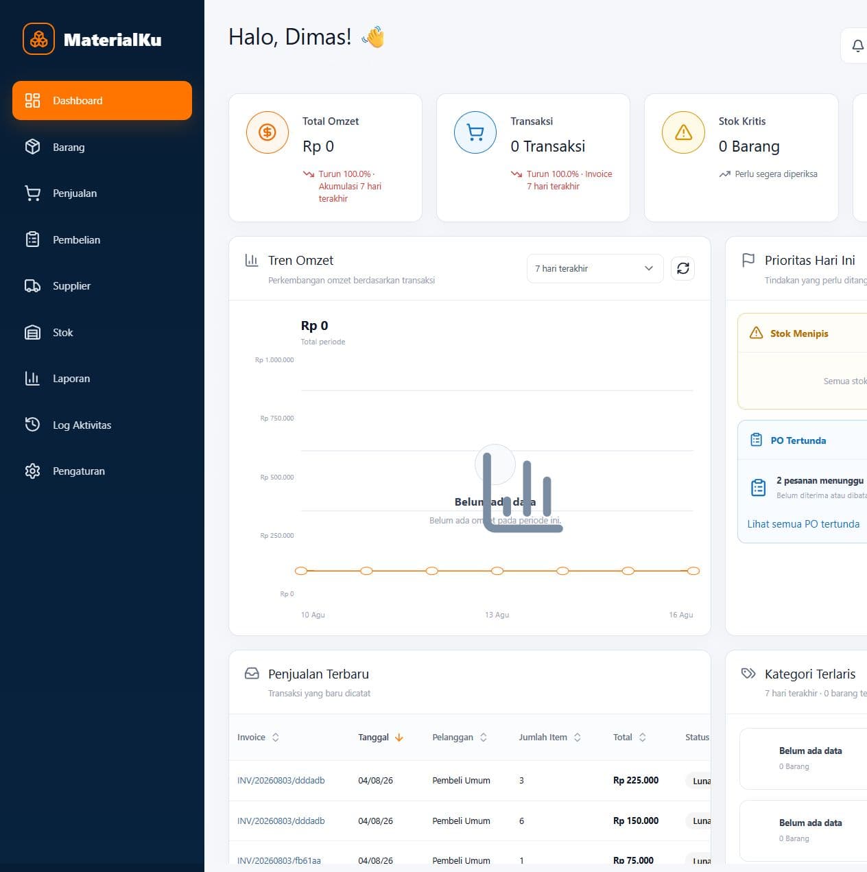Preview of MaterialKu
